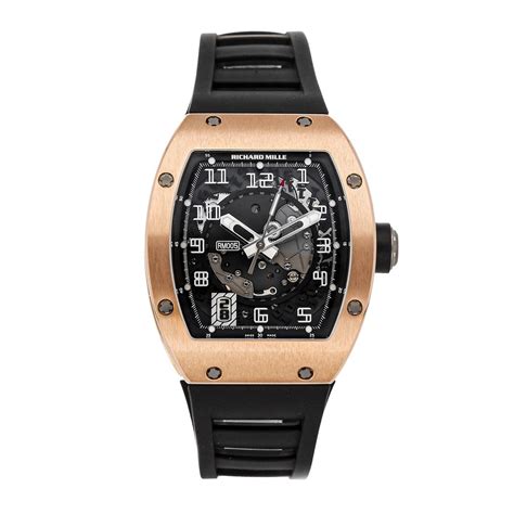 richard mille rm 005 rose gold|richard mille price list.